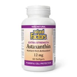 Астаксантин Natural Factors Astaxanthin 12 mg - 60 softgels