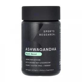 Ашваганда Sport Research Ashwagandha 500 mg - 60 veggie softgels