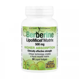 Берберин Natural Factors Berberine LipoMicel Matrix - 60 softgels