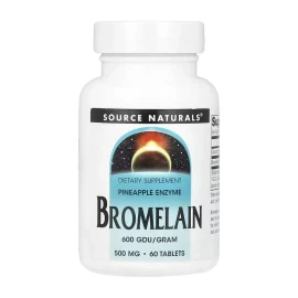 Бромелаин Source Naturals Bromelain 600 GDU - 60 tabs