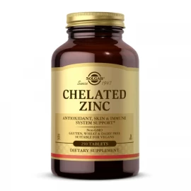 Цинк Solgar Chelated Zinc Mg - 250 Tab
