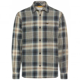 Рубашка Camel Active Long-Sleeved Shirt with Kent Collar and Chest Pockets