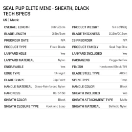 Ніж SOG Seal Pup Elite Mini