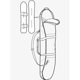 Чохол для сноуборда Burton Space Sack 2026 156 см