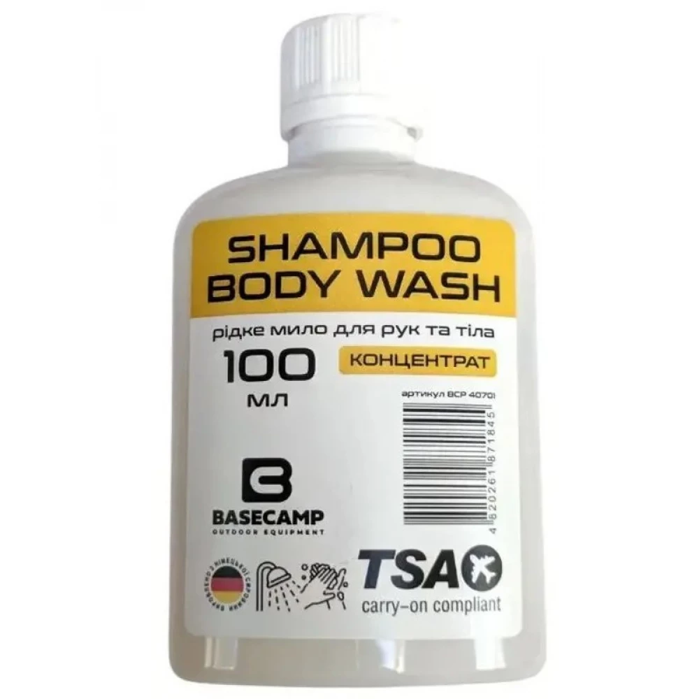Мило для рук та тіла Base Camp Shampoo Body Wash (100 ml)
