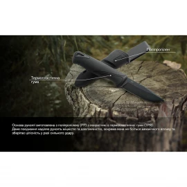 Ніж Ganzo G807BW з чохлом