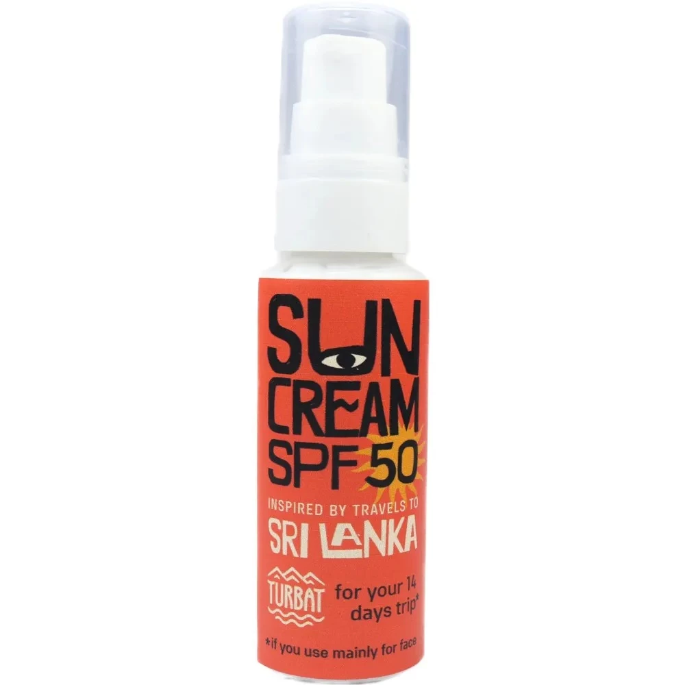 Сонцезахисний крем Turbat Sri Lanka SPF 50  - 50 г/50 мл