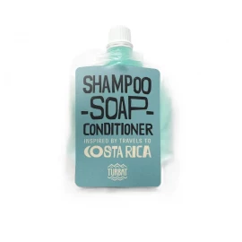 Шампунь-мыло-кондиционер Turbat Costa Rica Refill – 50 г/50 мл
