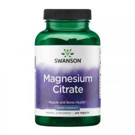 Магній цитрат Swanson Magnesium Citrate Super Strength - 240 tabs