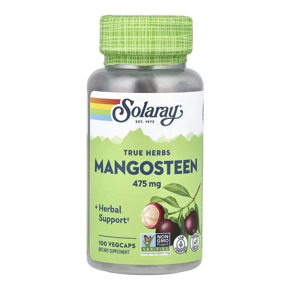 Мангостін Solaray Mangosteen Fruit 475 mg - 100 vcaps