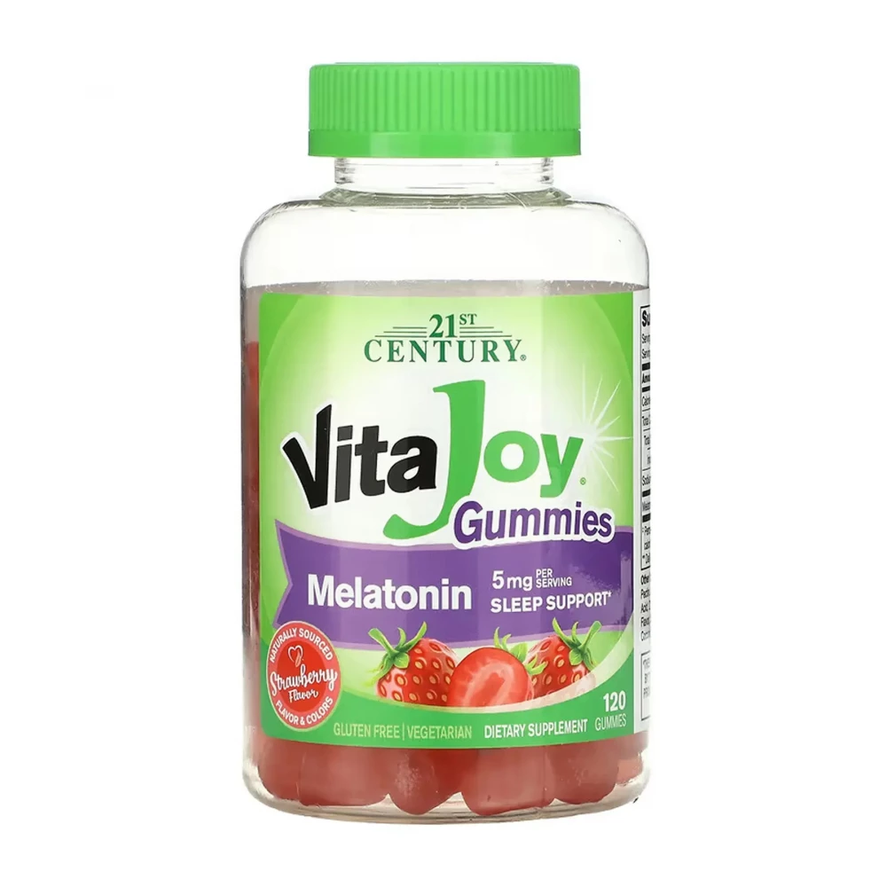 Мелатонін 21st Century VitaJoy Melatonin 5 mg - 120 gummies