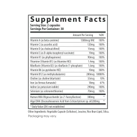 Мультивітаміни Fairhaven Health Postnatal Multivitamin Essentials with DHA - 60 caps