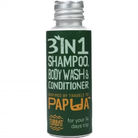 Сухий шампунь-мило-кондиціонер Turbat Papua  - 30 г/50 мл