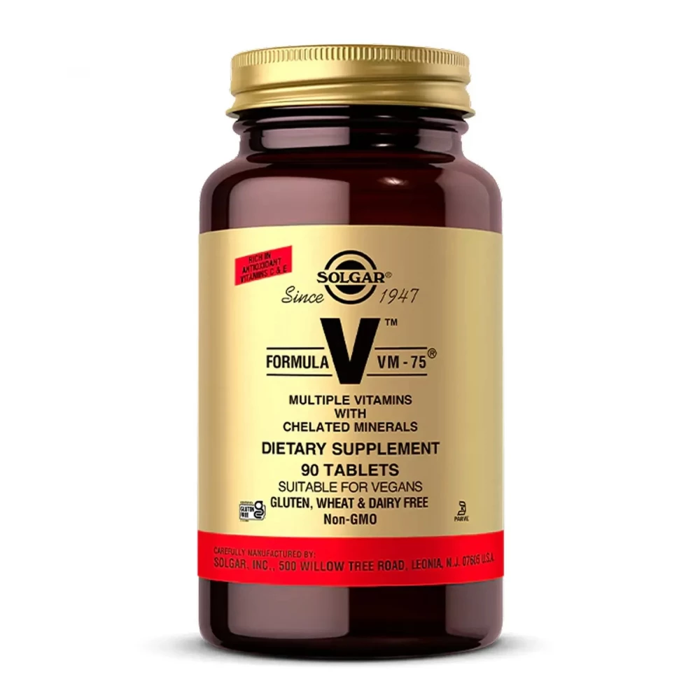 Мультивітаміни Solgar Formula VM-75 - 90 tabs