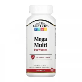 Мультивітаміни для жінок 21st Century Mega Multi For Women - 90 tabs