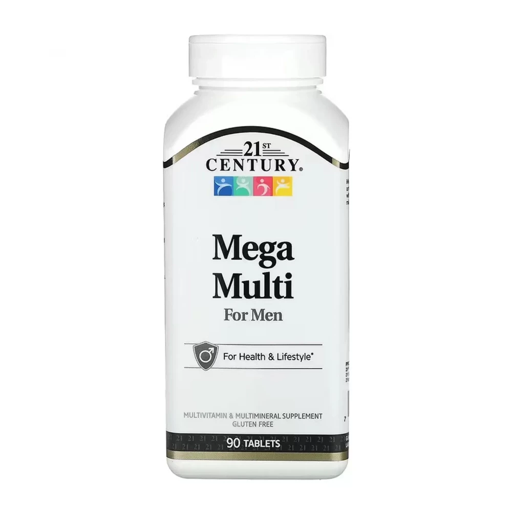 Мультивітаміни для чоловіків 21st Century Mega Multi For Men - 90 tabs