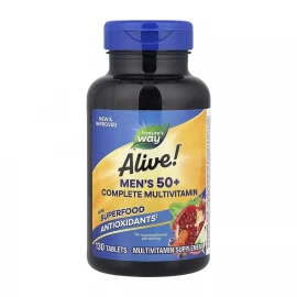 Мультивитамины для мужчин Nature's Way Men's 50+ Complete Multivitamin - 130 tabs