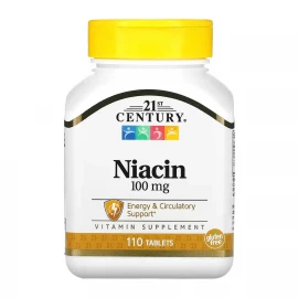 Ніацин 21st Century Niacin 100 mg - 110 tabs