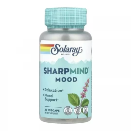 Ноотропный комплекс Solaray SharpMind Nootropics Mood CTN - 30 vcaps
