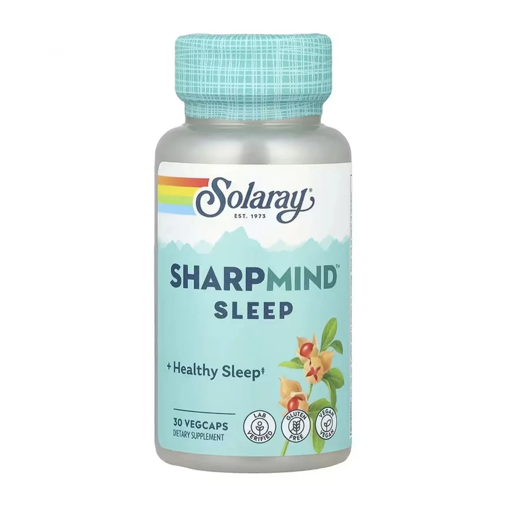 Ноотропный комплекс Solaray SharpMind Nootropics Sleep - 30 vcaps