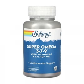 Омега 3-7-9 Solaray Super Omega 3-7-9 - 120 softgels