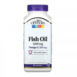 Омега-3 21st Century Fish Oil 1200 mg - 90 softgels