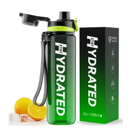 Пляшка для води Brave Hydrated Water Bottle - 1000 ml Tritan