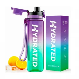 Пляшка для води Brave Hydrated Water Bottle - 1000 ml Tritan