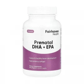 Пренатальная Омега Fairhaven Health Prenatal DHA + EPA - 90 softgels