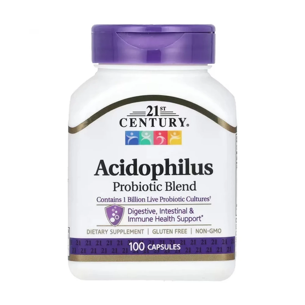Пробиотик 21st Century Acidophilus - 100 caps