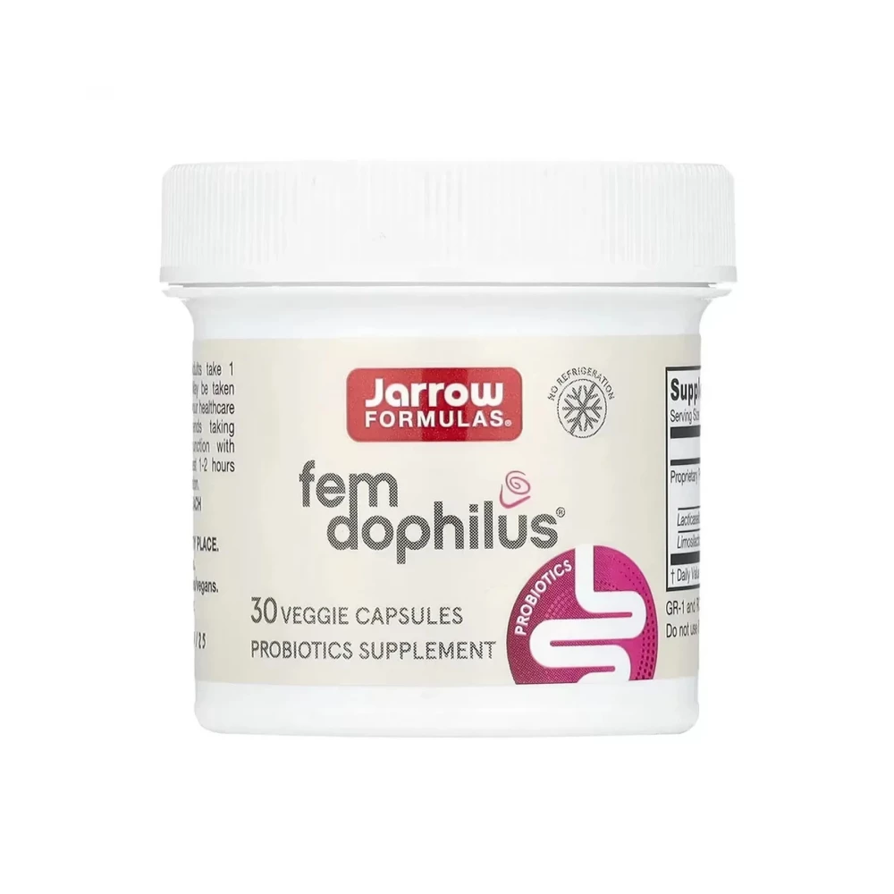 Пробіотик Jarrow Formulas Vegan Fem Dophilus® 1 Billion Cfu - 30 vcaps