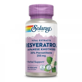 Ресвератрол Solaray Super Resveratrol with Pterost 250 mg - 30 vcaps