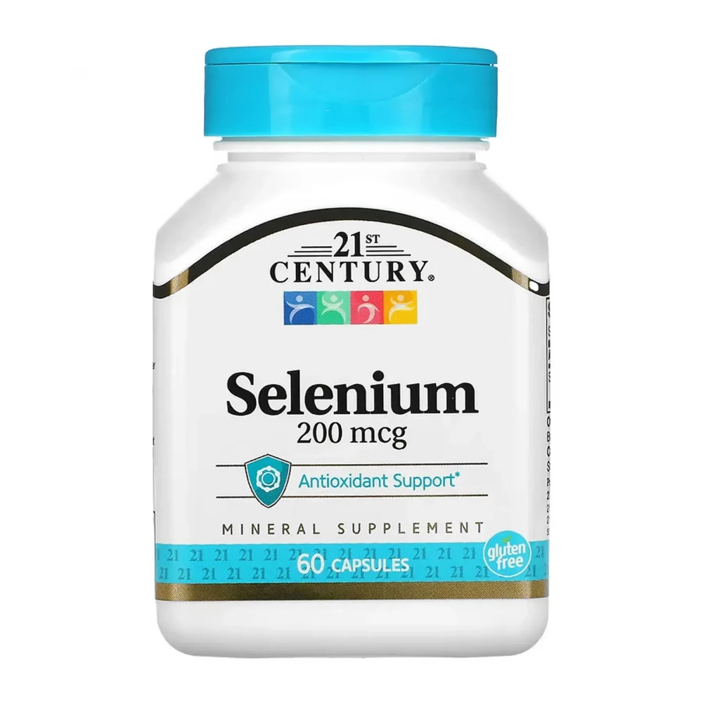 Селен 21st Century Selenium 200 mcg - 60 caps