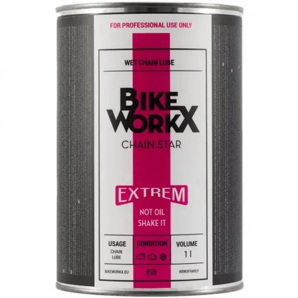 Мастило для ланцюга BikeWorkX Chain Star Extreme 1L