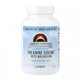 Теанин Source Naturals Serene Science® Theanine Serene® - 60 tabs