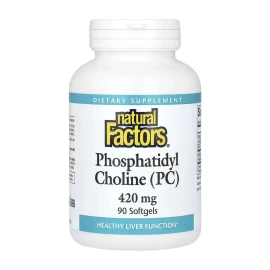 Фосфатидилхолін Natural Factors Phosphatidyl Choline (PC) 420 mg - 90 softgels