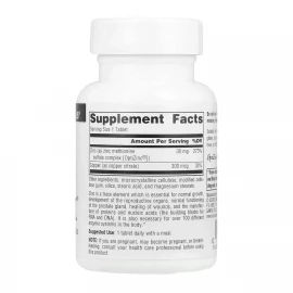 Цинк Source Naturals OptiZinc® - 60 tabs