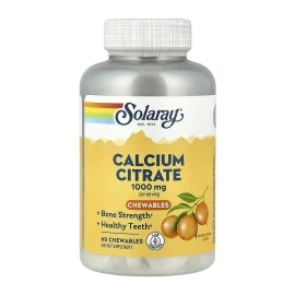 Цитрат кальцію Solaray Calcium Citrate 1000 mg - 60 chewables