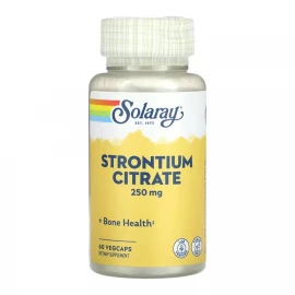 Цитрат стронцію Solaray Strontium Citrate 250 mg - 60 vcaps
