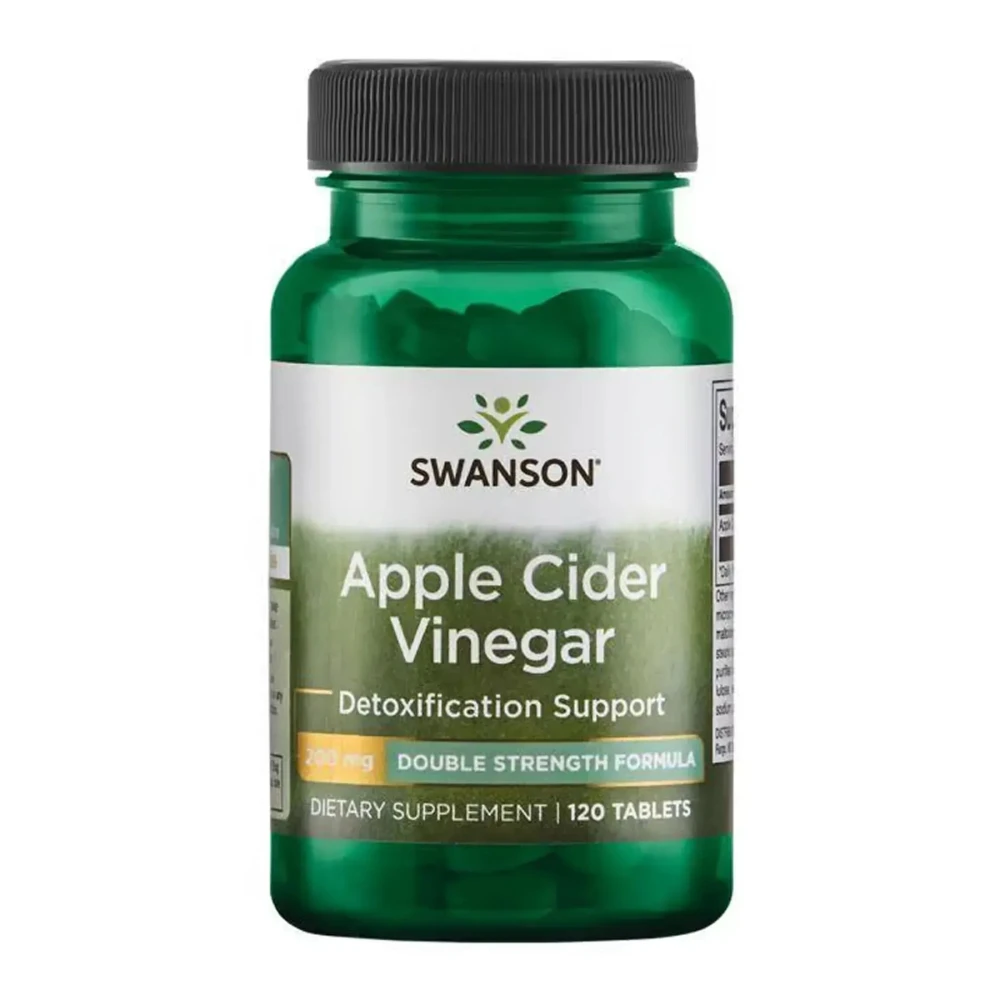 Яблочный уксус Swanson Apple Cider Vinegar - 120 tabs