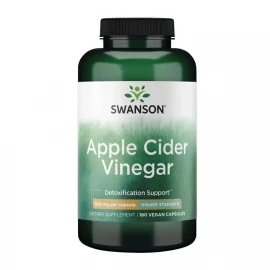 Яблочный уксус Swanson Apple Cider Vinegar High Potency 625 mg - 180 caps