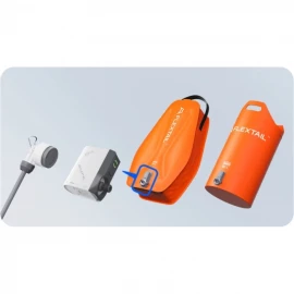 Душ портативный с емкостью и насосом Flextail Tiny Shower Bucket, 20 л