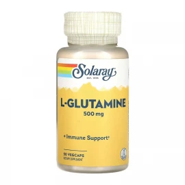 L-Глютамин Solaray L-Glutamine 500 mg - 50 vcaps