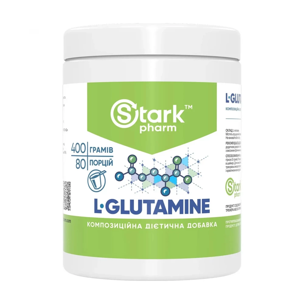 L-Глютамін Stark Pharm L-Glutamine - 400 g