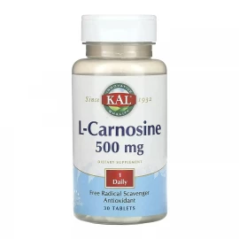 L-Карнозин KAL L-Carnosine 500 mg - 30 caps