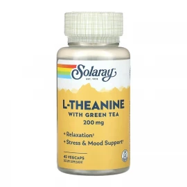 L-Теанин Solaray L-Theanine 200 mg - 45 vcaps