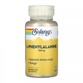 L-Фенилаланин Solaray L-Phenylalanine 500 mg - 60 vcaps