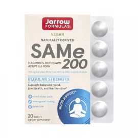 S-Аденозилметіонін Jarrow Formulas SAM-e 200 - 20 tabs
