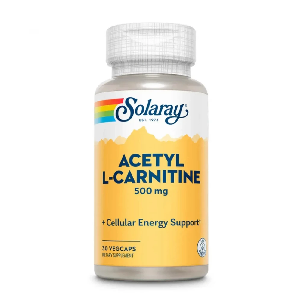 Ацетил L-карнітин Source Naturals Acetyl L-Carnitine 500 mg - 30 tabs