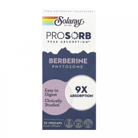 Берберин Solaray Prossorb Berberine 9x - 30 vcaps